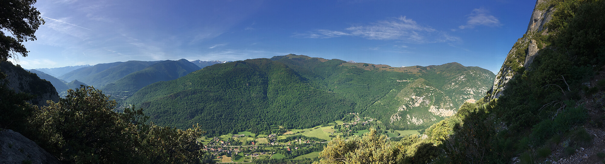 Vue imprenable sur la vallée